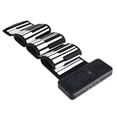 thumbnail image 4 of Rolling Up Piano,Portable 88 Keys Electronic Piano Piano Toy Exceptional Craftsmanship, 4 of 9