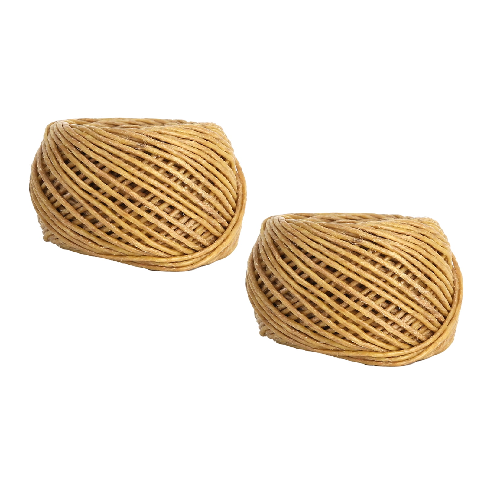 Elowen Hemp Wick 2pcs 2mm Organic Hemp Candle Wicks,no smoke,30m&60m,for DIY Candles Making Oil Lamps with and,for scope diy oil lamps