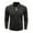 Black, variant on Men Polos Shirts,Solid Color Long Sleeved Turndown Button Henley Shirt Office Casual Business Blouses Outdoor Gym Workout Sport Tops Mens Fall Winter Classic Basic Tees S-3XL