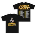 thumbnail image 2 of Joshua Bassett The Golden Years Tour Merch T-shirts Summer Women Men Fashion Casual Crewneck Short Sleeve Tee, 2 of 3