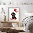 thumbnail image 6 of Diamond Art Kit for Adults, Dachshund Puppy Hearts Balloons Diamond Painting for Adults Beginners, DIY Diamond Art Painting Kits, 5D Diamond Painting Crafts for Home Decor 12x16 Frameless, 6 of 7