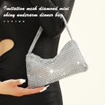 thumbnail image 2 of Bolsos de hombro con purpurina para mujer, elegantes y encantadores bolsos para banquetes y fiestas., 2 of 5