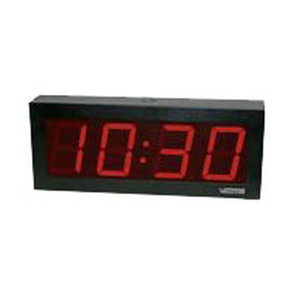 Horloge IP PoE 4 Chiffres 4 Pouces