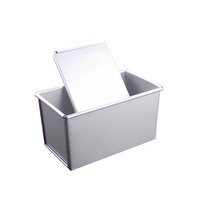 Cateissary Caja de tostadas para horno de pan, molde para pasteles, herramienta para hornear, bandeja para pan, capacidad de revestimiento de Herramientas y accesorios para hornear 250g