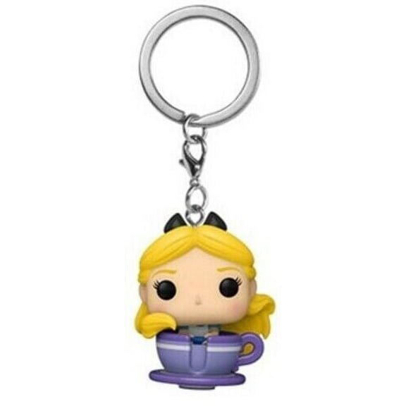 FUNKO POP! KEYCHAIN: Disney 65TH - Alice in Teacup [New Toy]