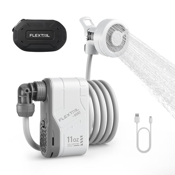 Ducha portátil FLEXTAILGEAR MAX Pump USB-C, 2 modos