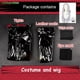 thumbnail image 4 of Jujutsu Gojo Cosplay Kaisen disfraz peluca Satoru Genderswap traje negro Halloween Anime Comic Event Party ropa de lujo para mujer, 4 of 5