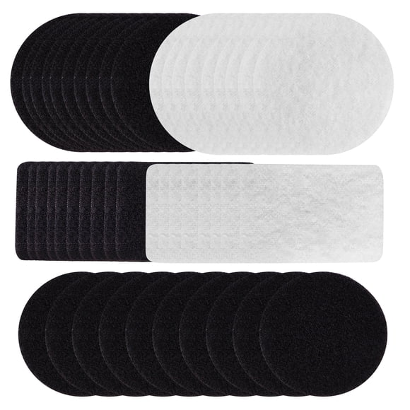 EeaseMX 25 pares de pegatinas antideslizantes para sofá, sábanas y pinzas adhesivas.