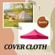 thumbnail image 4 of Eigraketly Cubierta Plaza Coche Carpa Sombrilla Protección Impermeable Verano Impermeable Lluvia Refugio Pesca Actividades al aire libre carpas Paño rosa 3x3M Eigraketly OD029913-07, 4 of 6