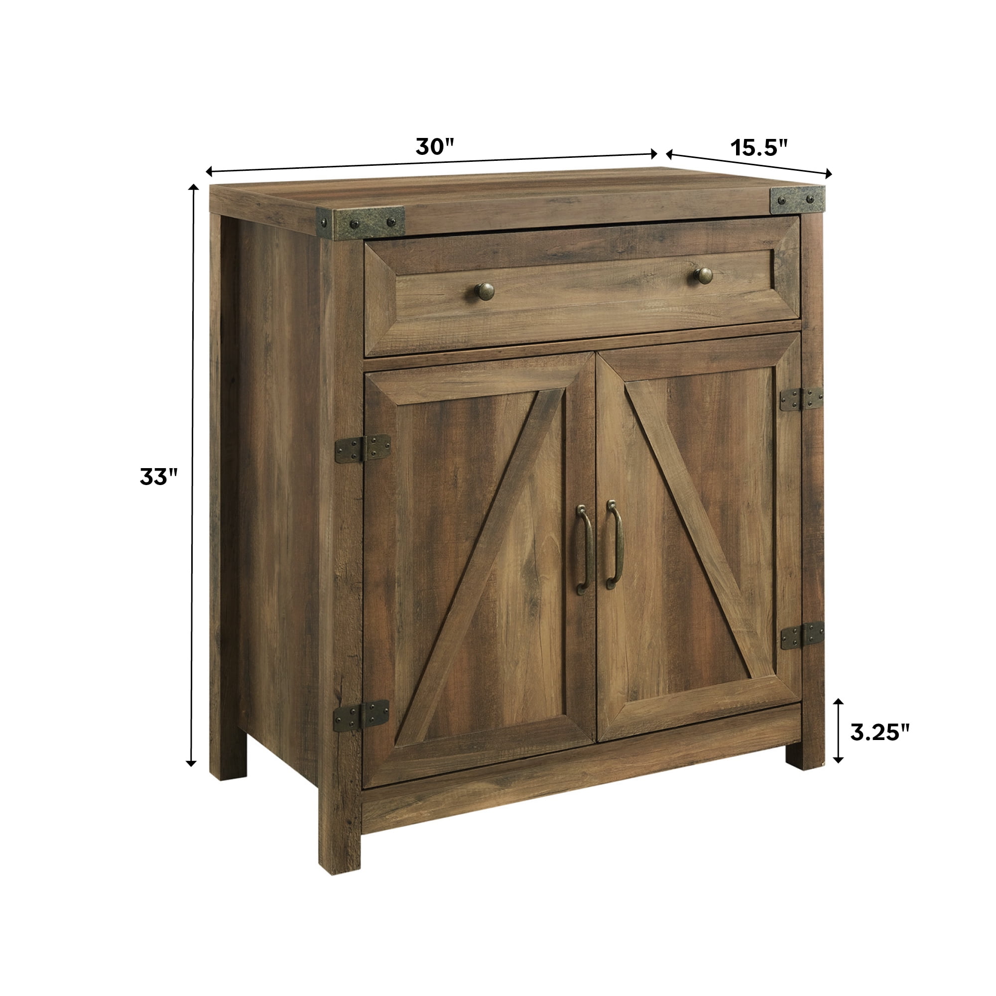 Reclaimed wood accent cabinet deals