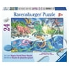 Land and Sea Dinos Floor Puzzle (24 Piece), Puzzle Size: 24 x 36 By Ravensburger