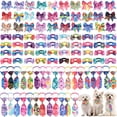 thumbnail image 1 of Juego de corbatas para perros Reginary, 100 piezas, para perros pequeños y medianos, 1 of 6