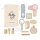 thumbnail image 1 of 13pcs Wooden Makeup Toy Set Educational Early Learning Wood Beauty Salon Play Set for Girls, 1 of 4
