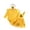 Yellow, variant on larppty Baby Girl Fall Clothes Long Sleeve Romper Bee Suspender Skirt Headband Infant 3PCS Winter Outfit Sets
