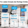 thumbnail image 4 of 6x 12x 18x Vakuumbeutel Aufbewahrungsbeutel Kleiderbeutel Vakuum Beutel Kleidung, 4 of 5