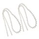 thumbnail image 3 of Cadena de diamantes de imitación con forma de garra brillante, adorno de cadena para manualidades, decoración de ropa, regalo, garras en forma de D, 3 of 5