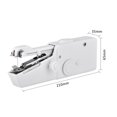 thumbnail image 5 of sunsanly 1 Set Sewing Machine Portable Mini Sewing Machine Handheld Fabric Stitcher Tool Kit for Household Travel, 5 of 8