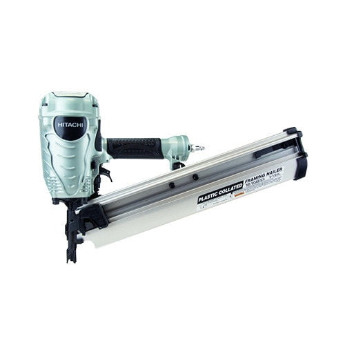 Hitachi NR90AES1 2-Inch to 3-1/2-Inch Plastic Collated Framing Nailer for sale online 