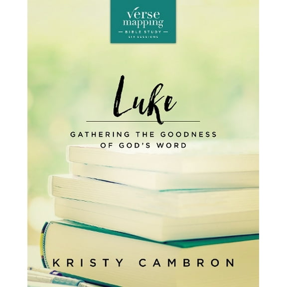 Pre-Owned Verse Mapping Luke Bible Study Guide: Gathering the Goodness of God's Word (Paperback) 0310089891 9780310089896