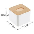 thumbnail image 3 of Square Tissue Box Cover Tissue Holder Napkin Holder for Night, 3 of 6