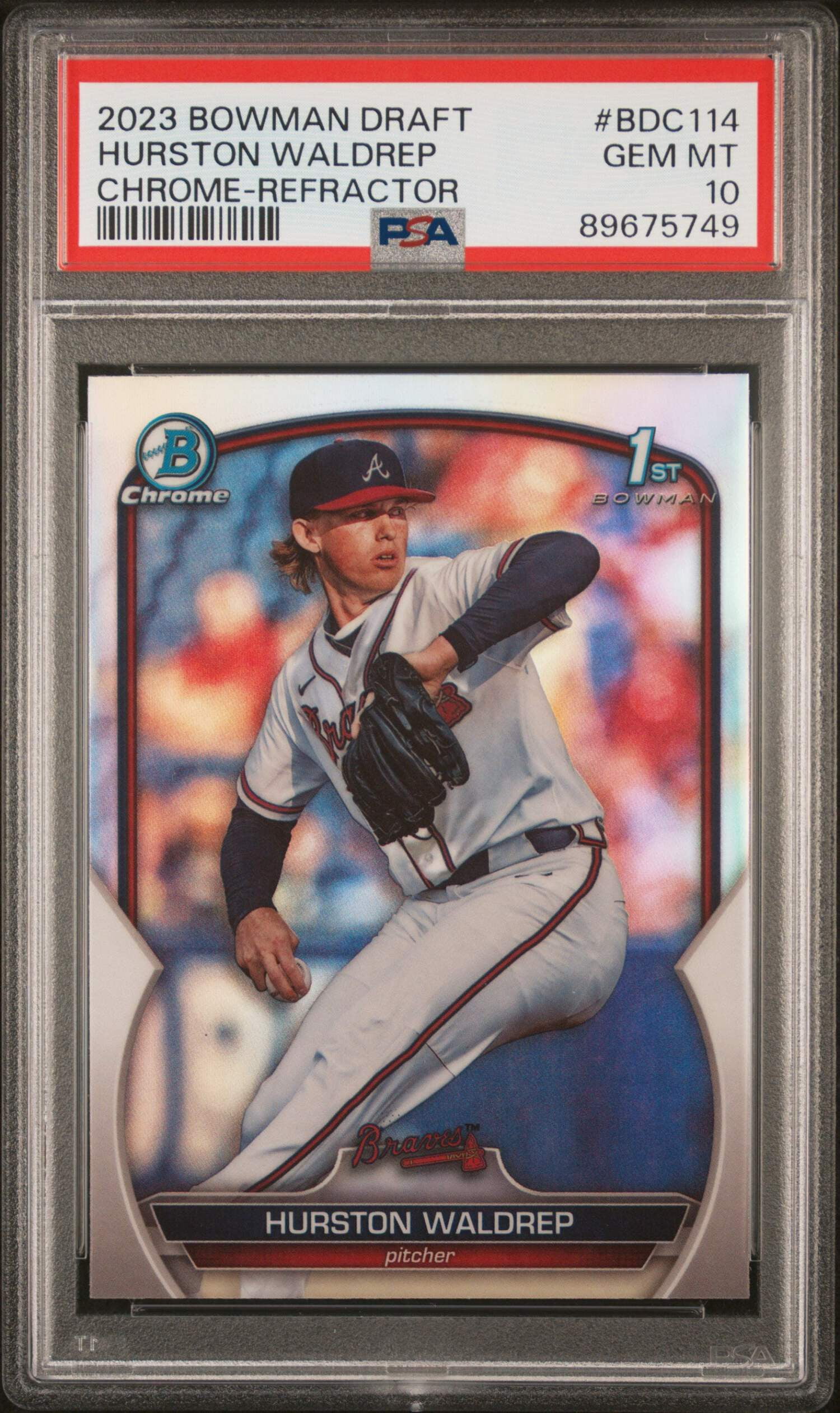 Graded 2023 Topps Bowman Draft Jacob Wilson #BDN2 Draft Night 
