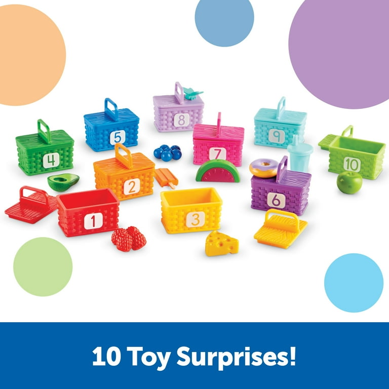Learning Resources Sorting Surprise Picnic Baskets Preschool Toys