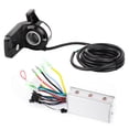 thumbnail image 3 of BOROCO Controlador De Motor Eléctrico, Controlador De Motor Sin Escobillas De 24 V 350 W Pantalla LCD Acelerador De Pulgar para Bicicleta Eléctrica Scooter, 3 of 5