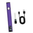 thumbnail image 5 of lacooooppia Soldering Iron Kit Battery Pen 650mAh 510 Threaded Portable Cordless Soldering Pen USB Rechargeable for Repair Home Appliance purple, 5 of 8