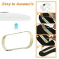 thumbnail image 3 of Unique Bargains Nail Arm Rest with 360° Rotating Phone Holder U Shaped Manicure Hand Rest Detachable Arm Rest for Nail Tech for Salons or Home Use White, 3 of 7