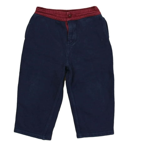 

Pre-owned Ralph Lauren Boys Blue | Maroon Casual Pants size: 18 Months