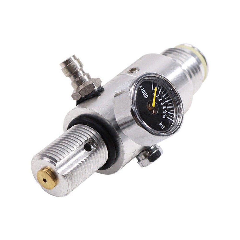 Hpa Valve Tank Adapter 4500Psi Pressure Air Tank Regulator Pcp