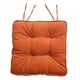 thumbnail image 1 of Cojines de silla para comedor Cola Almohadilla para sillas Naranja, 1 of 8