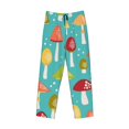 thumbnail image 4 of Balery Men'S Mushrooms Pants,Sleepwear Pants,Pajama Pants,Pj Bottoms Drawstring And Pockets-Small, 4 of 9