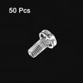 thumbnail image 3 of Unique Bargains M3x6mm Plastic Phillips Bolts PC Pan Head Machine Screws Transparent 50 Pack, 3 of 5