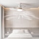 thumbnail image 4 of E26/27 ventilador de enchufe luz LED ventilador de bombilla regulable 40W/30W para dormitorio cocina, 4 of 8