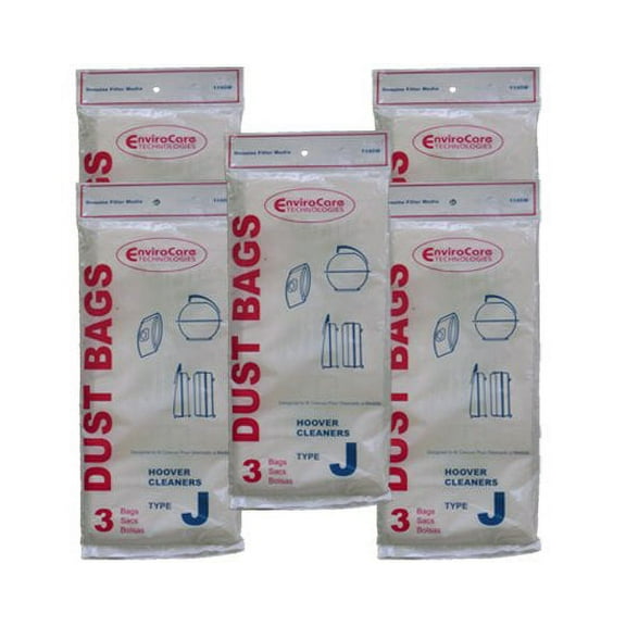 Replacement Part For Hoover 15 Type J 4010010J, #405396, 625871 Canister Tank Vacuum Cleaner Bags Mod