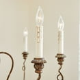 thumbnail image 3 of Quorum Lighting Salento 6-Light Vintage Copper Chandelier, 3 of 5
