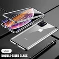 thumbnail image 1 of Funda de teléfono de lujo para IPhone X XR XS 6 6S 7 8 11 12 13 Plus Mini SE Pro MAX 2020 360, carcasa de cristal doble, funda de adsorción magnética Tan Jianjun unisex, 1 of 2