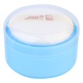 thumbnail image 3 of Baby Talcum Powder Box Portable Talcum Powder Storage Case Infants Skin Care Powder Box for Home Daily Use with Powder Puff (Blue), 3 of 6