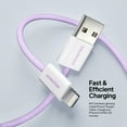 thumbnail image 4 of Liquipel Powertek Pastel Braided USB-A to Lightning - Purple, 4 of 7