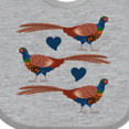 thumbnail image 4 of Inktastic Bird Lover Pheasant Hunting Boys or Girls Baby Bib, 4 of 4