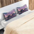 thumbnail image 7 of Satin Pillowcase Envelope Closure Pillow Cover Wrinkle-Resistant & Vibrant Print Wild Horses Running, 7 of 7