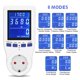 thumbnail image 5 of Medidor De Potencia Con Enchufe Británico, Monitor De Energía, Uso De Electricidad, Voltios, Amperios, Vatios, KWh, Consumo, 5 of 8