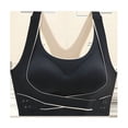 thumbnail image 1 of Chaleco deportivo de verano sin costuras, estilo de talla grande, ropa interior para mujer, sujetador pequeño con pecho grande fruncido y pared lateral alta, cubierta para el pecho, 1 of 1