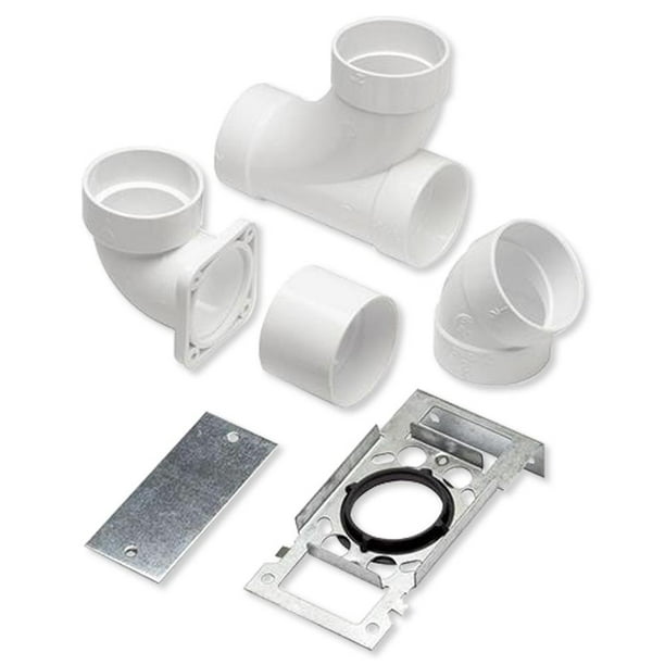 NuTone 3964 Central Vacuum 360 & CI370 Inlet RoughIn Kit, 3Inlets