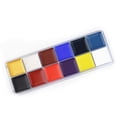 thumbnail image 4 of Face Body Painting Palette 12 Colors Refreshing Irritating Free Professional Face Paint Palette for  Dancing Party, 4 of 8