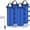 Blue, variant on 4 Sand Bags for Weight, Heavy Duty Sandbags for Canopy Legs, Extra Large Pop Up Tent Weights, Canopy Weight Bags for Gazebo, Outdoor Sun Shelter, Umbrella - Blue, 6"×20", Without Sand