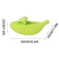 thumbnail image 1 of Fiudx Cama Tipo Plátano para Mascotas, Cálida, Suave y Transpirable, con Forma de Plátano, Ideal para Dormir En Invierno, Ideal para Mascotas Pequeñas, Medianas y Grandes, de 40 a 90 Cm., 1 of 5