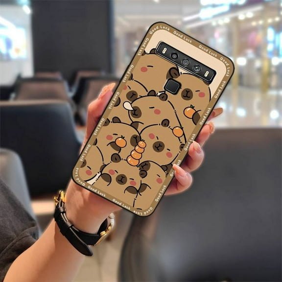 KDY-Phone Case For TCL 10 5G UW, Cartoon Phone Pouch Soft case Waterproof Protective Fashion Design Shockproof TPU Dirt-resistant Graffiti Cute Back Cover Anti-dust Anti-knock Silicone