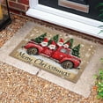 thumbnail image 1 of TIELUTT Festive Christmas Doormat Non Indoor/Outdoor Holiday Rug For Home Decoration For Woven Throw Blankets Blanket for Couch Comfiest Blanket Knitted Throw Blankets for Bed Loving Room Rugs, 1 of 4